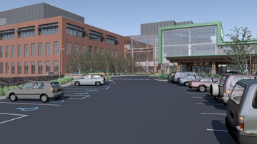 Parking near main entrance